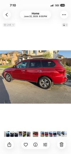 2017 Nissan pathfinder