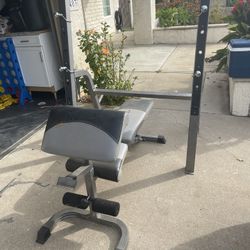 work out bench 