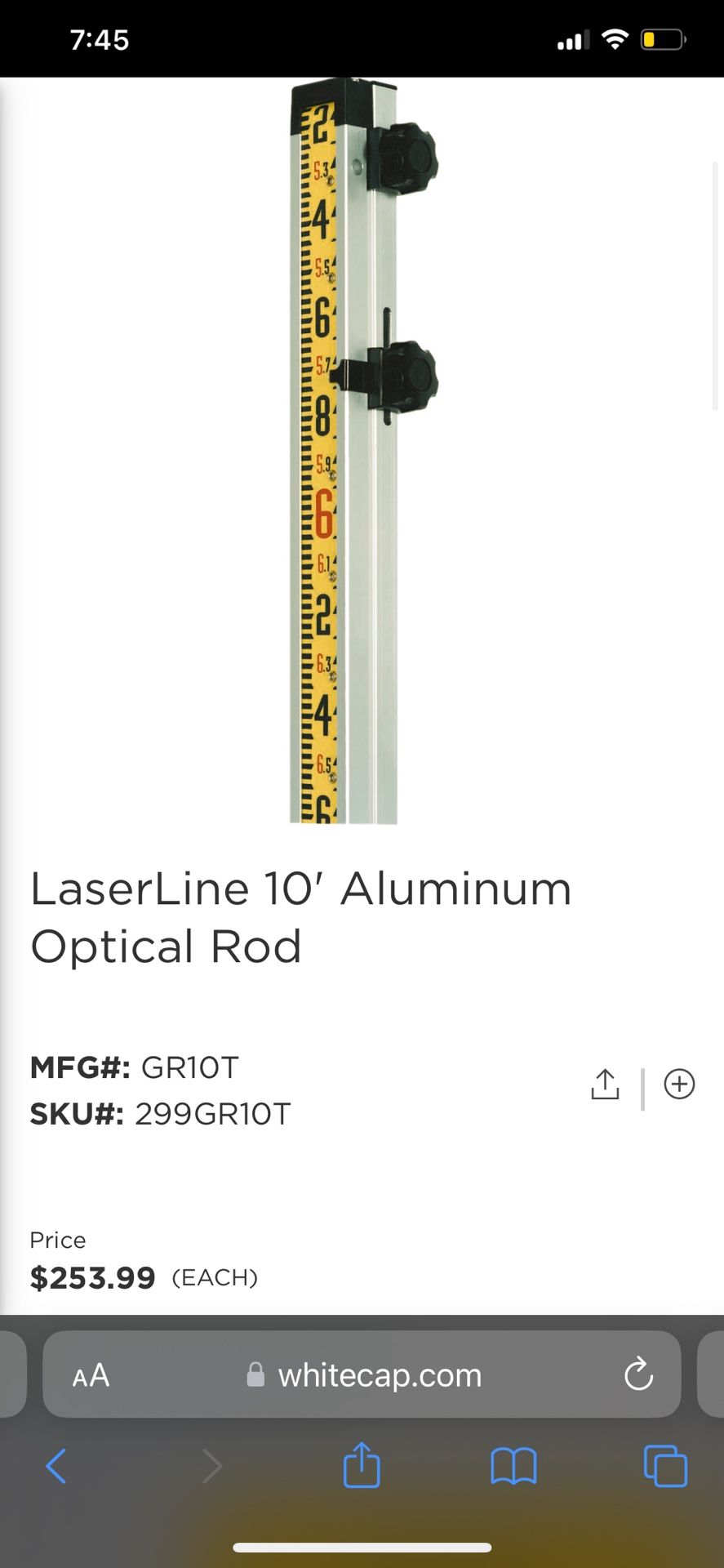 Elevation Rod 