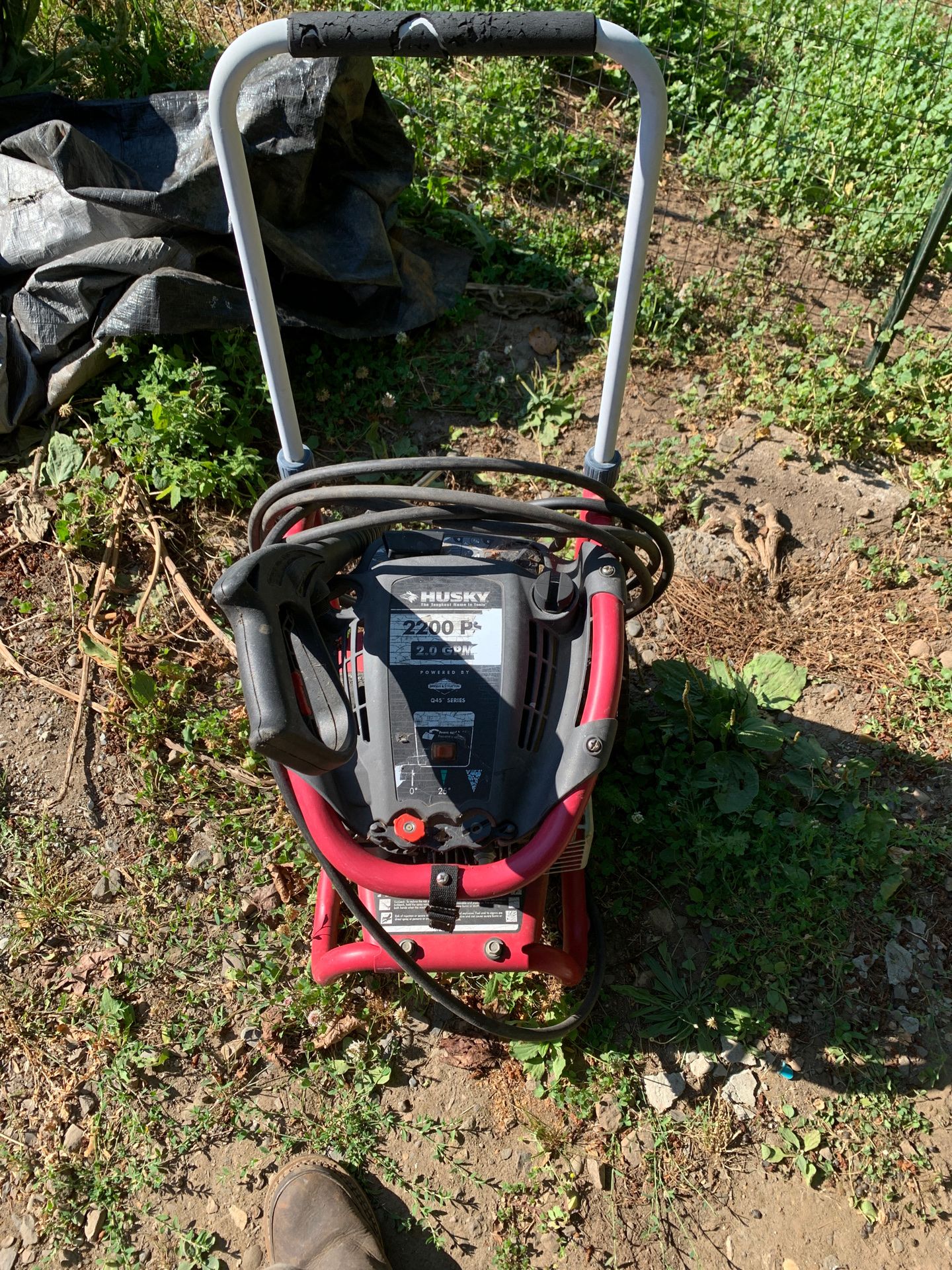 Husky pressure washer