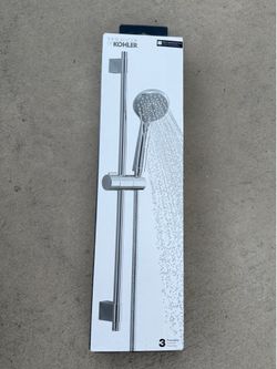 3-Spray Wall Mount Handheld Shower Head