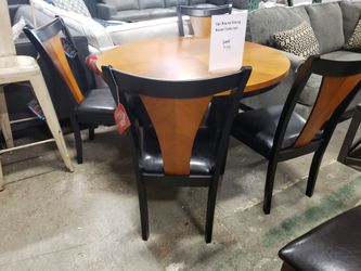 New 5pc dining room table set tax included