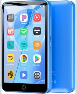 80GB MP3 Player with Bluetooth and WiFi, Diofox Music Player with Spotify,Pandora,Amazon Music,4" Touch Screen Android MP4& MP3 Player for Kids with L