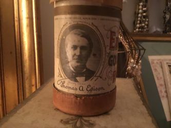 1906 Edison cylinder record