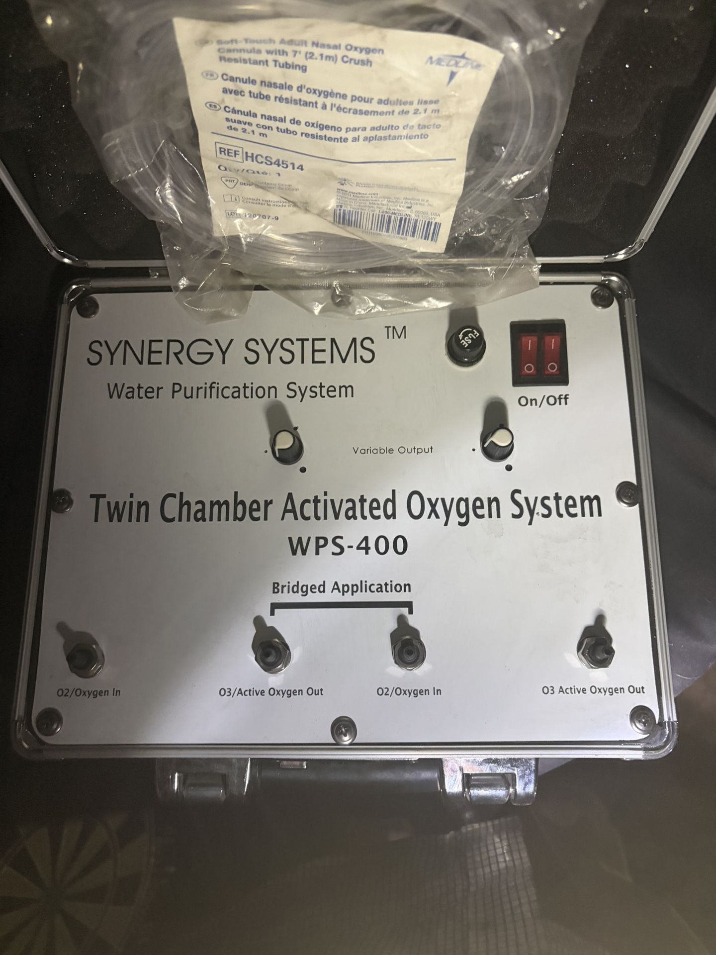 Systems WPS-400 Twin Chamber Activated Oxygen System