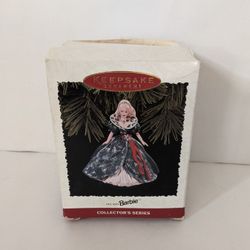 Vintage Holiday Barbie Collectors Series Ornament 