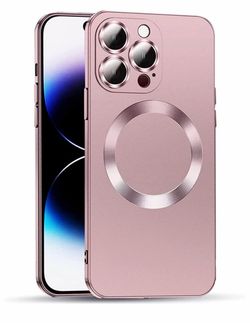 Pink 16 Pro MagSafe phone case￼