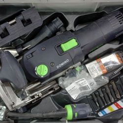 Festool DF 500 Domino Joiner with Extras