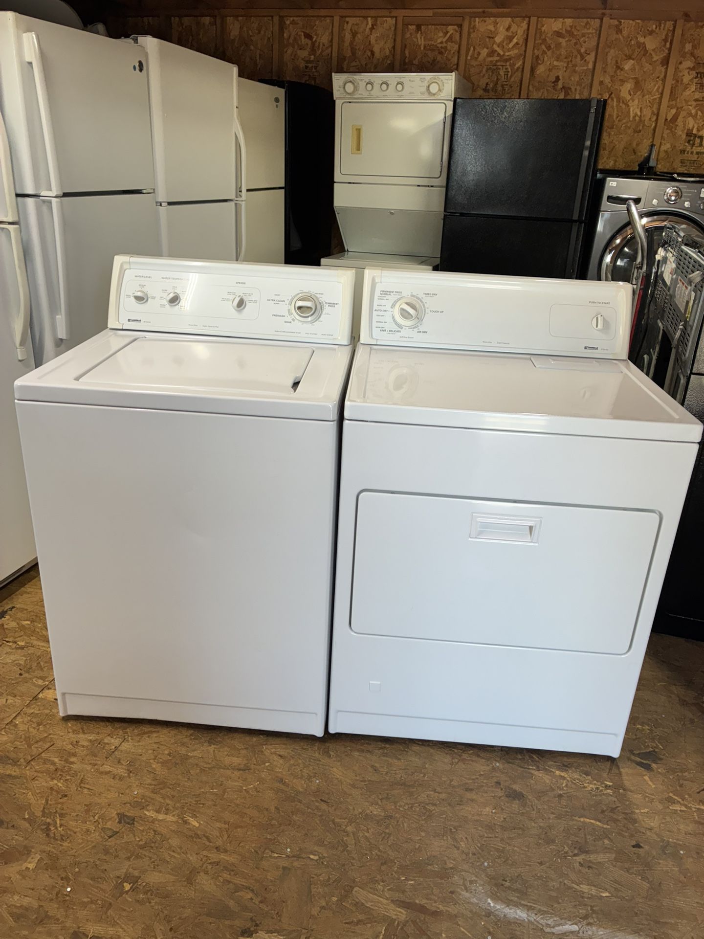Combo Kenmore Washer and Dryer Gas