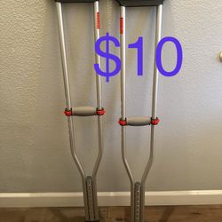 Crutches - $10