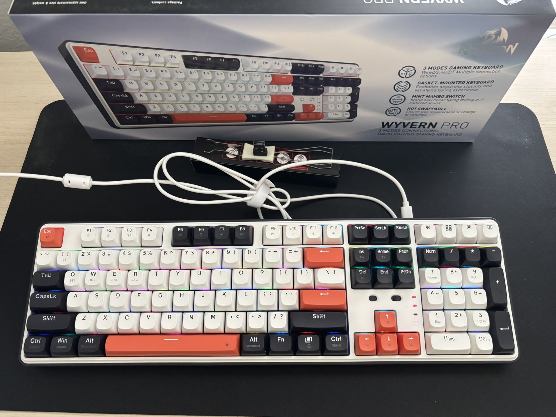 REDRAGON WYVERN PRO Wireless Gaming Mechanical Keyboard