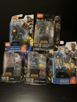 Halo Mega Construx Figures 