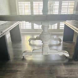 Antique Bench Dinning Table