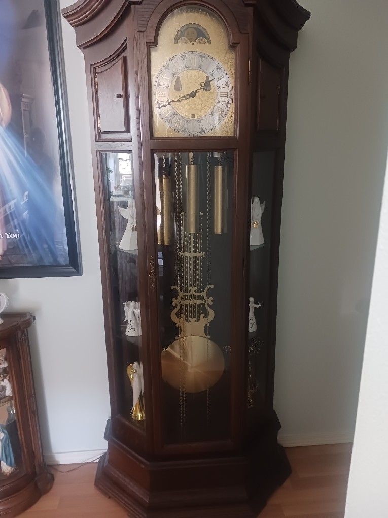 Limited Edition ANTIQUE Grandfather CLOCK