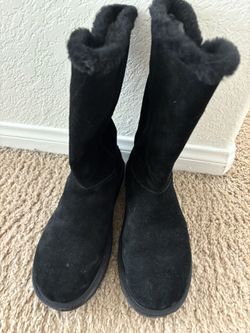 Women’s Size 7 Leather Boots. Women Just Once, $55