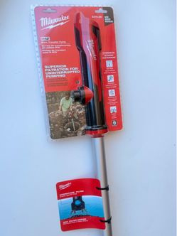 M12 12-Volt Lithium-Ion Cordless 9 GPM 0 hp. Submersible Stick Water Transfer Pump