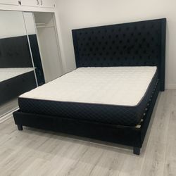 $599 Brand New King Bed Frame With Mattress (Read Description Below)