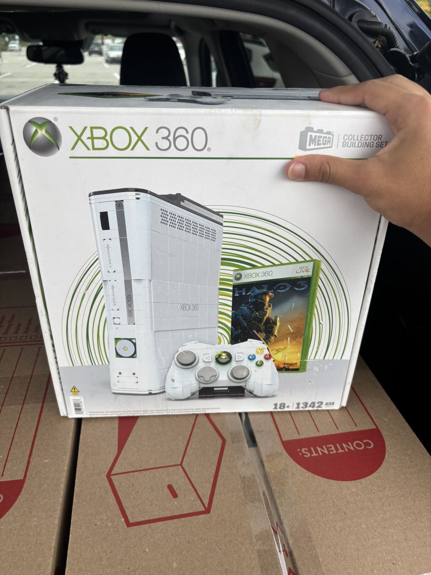 MEGA Showcase Microsoft Xbox 360 Collector Building Set - 1342pcs