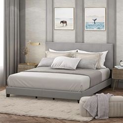 King Bed Frame & Mattress