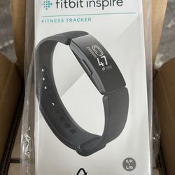 Fitbit Inspire Activity Fitness Tracker - Black  (Brand New, Sealed)
