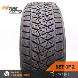 Pair of 2 New  Winter  265/45R20  108T  Bridgestone  Blizzak DM-V2