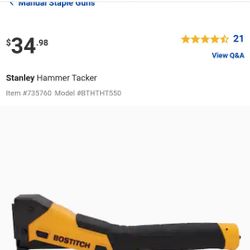 Bostitch stanley ...Hammer tacker