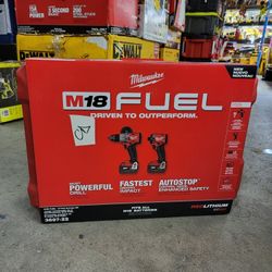 MILWAUKEE M18 IMPACT & HAMMER DRILL FUEL BRUSHLESS $360