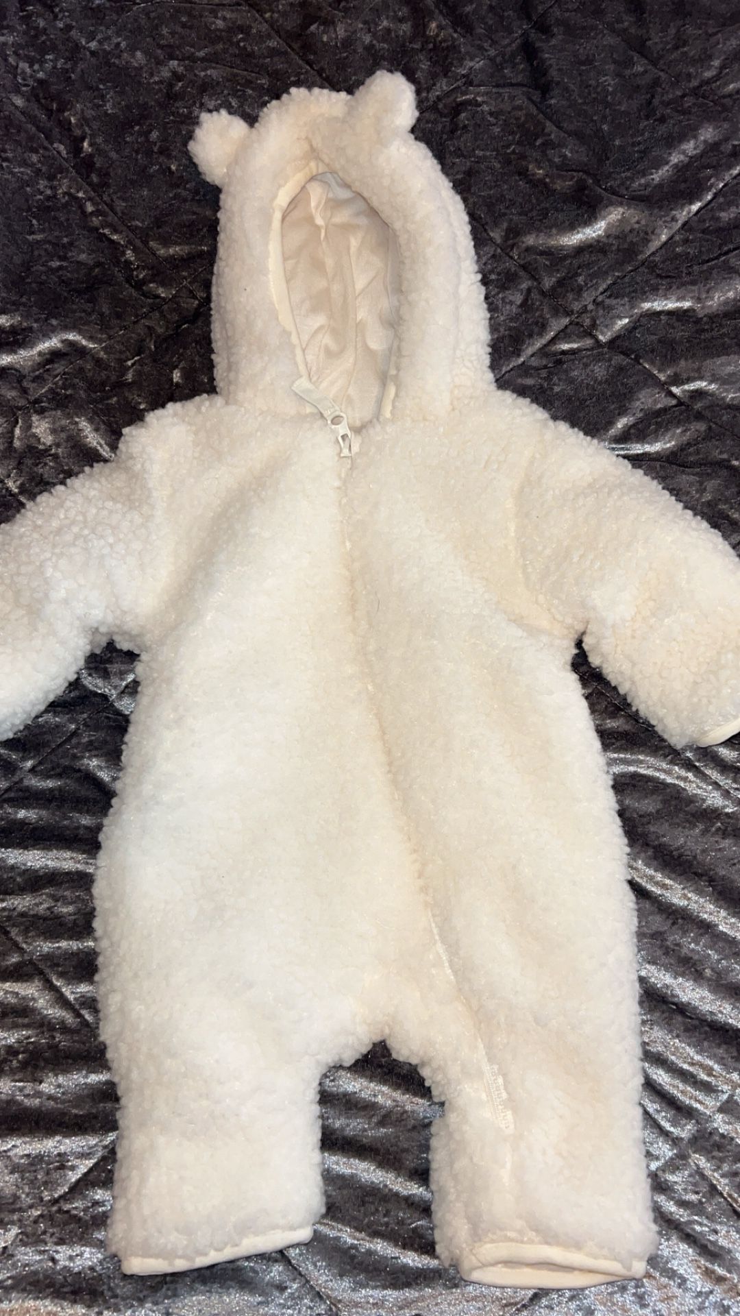 White Winter Onesie