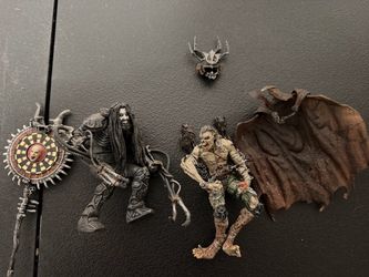Vintage McFarlane Horror Figure Lot Rob Zombie Dracula