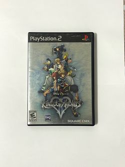 Kingdom Hearts II 2 (Sony PlayStation 2, 2006) PS2  - No Manual - Disney