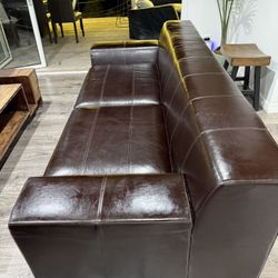 Sleek Modern Real Leather Clinches