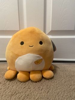 Squishmallow Orange Octopus