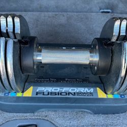 Dumbell Adjustable 25 Lbs