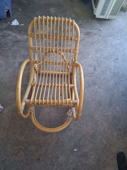 Rattan Rocking Chair for children