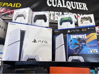 PS5 and controllers
