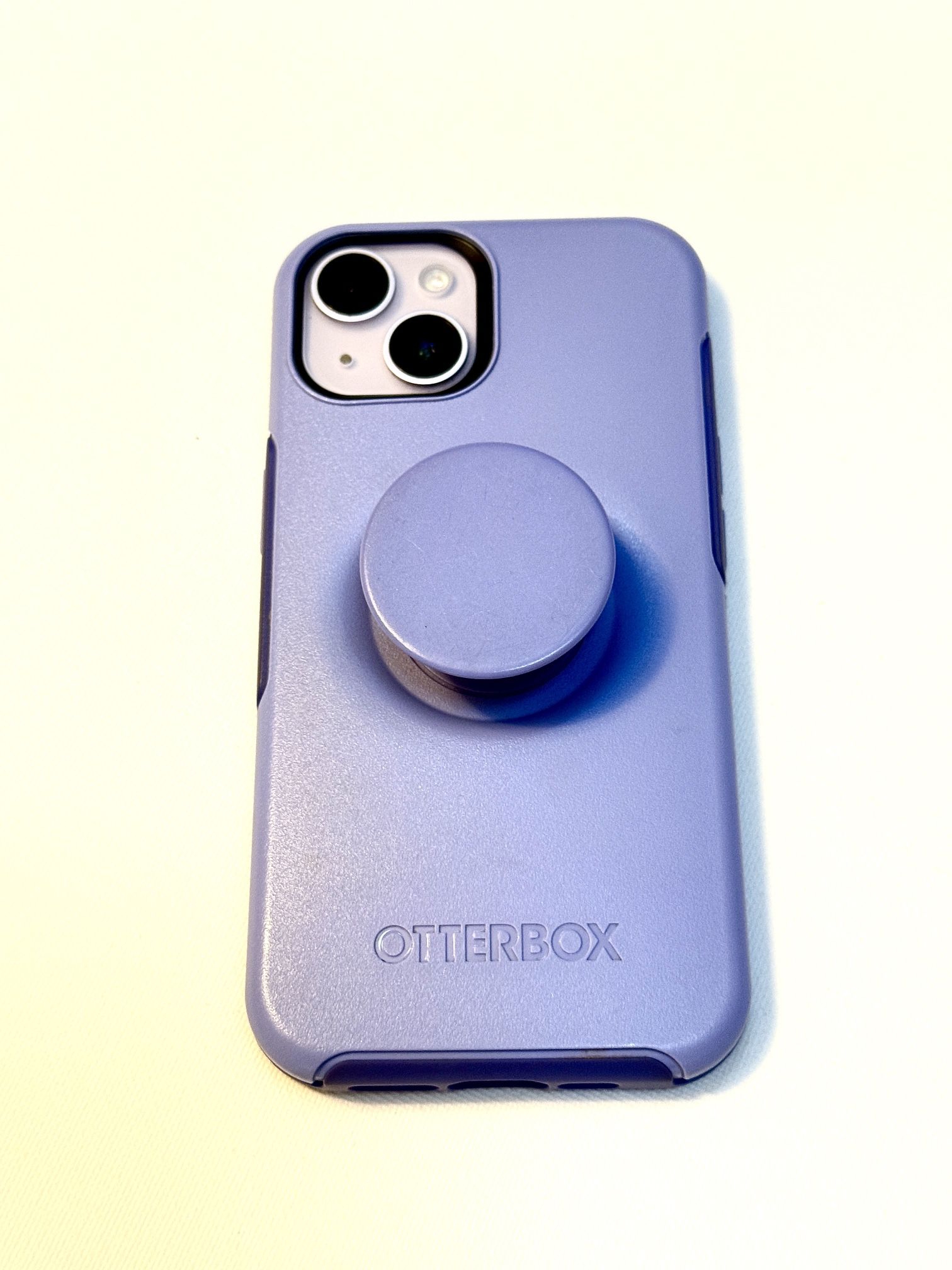 iPhone 14 Otterbox W/ Pop Socket Lavender