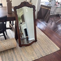 Ethan Allen Wooden Mirror 