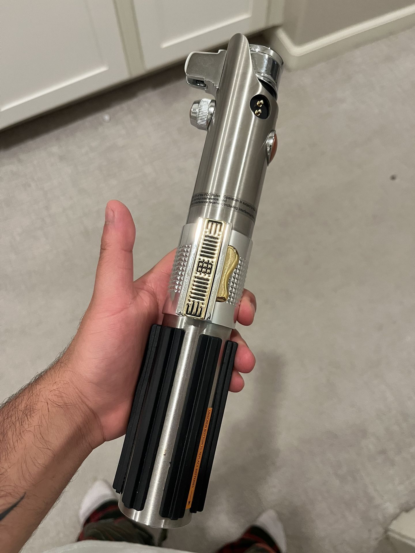 Anakin Skywalker Lightsaber With 36” Blade Complete Set