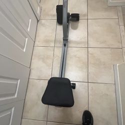 Rowing Machine Rower with Adjustable Resistance 