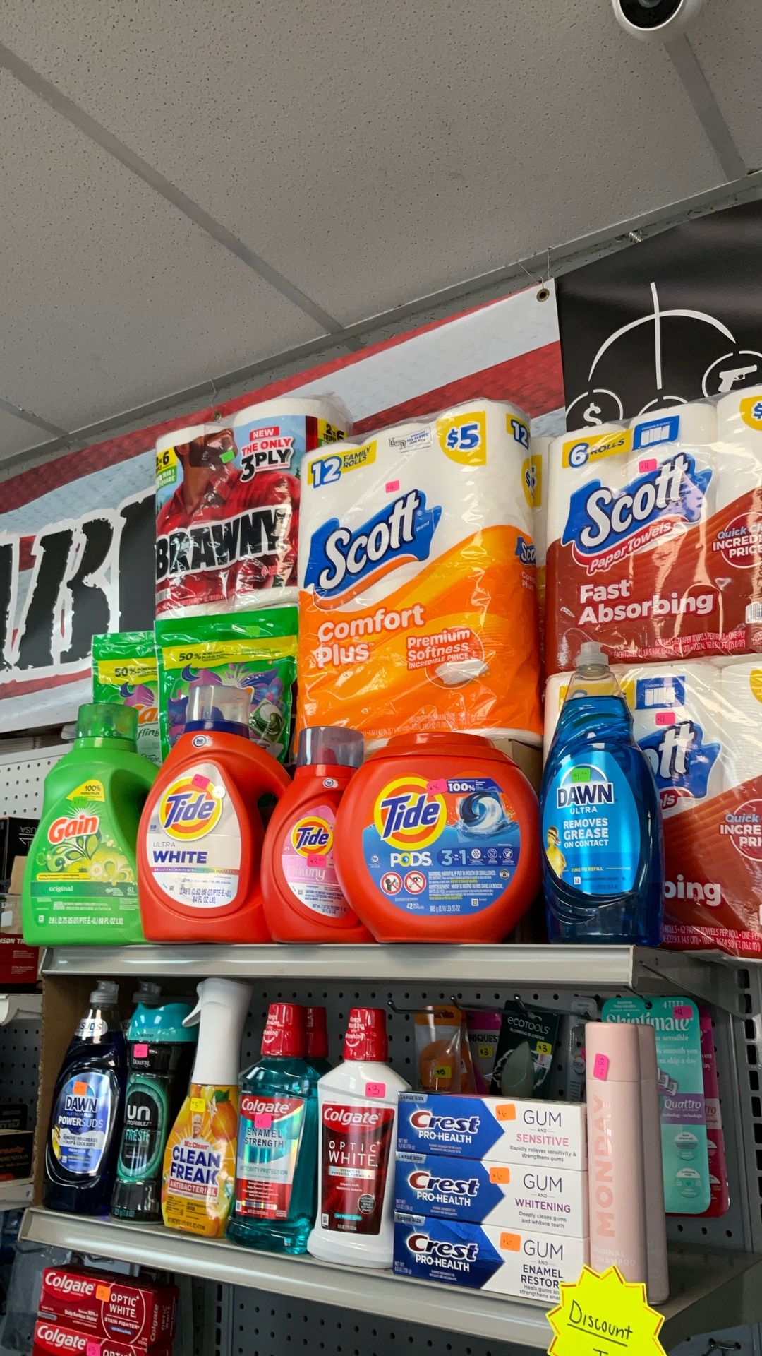 Gain, Scott, Tide, Dawn Household Necessities 