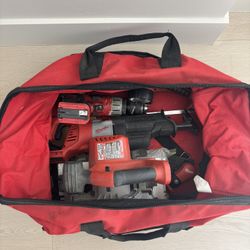 Milwaukee Tools With Bag 