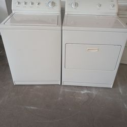 Set Washer And Dryer Kenmore Electric Dryer 220v Good Condition 3 Months Warranty Delivery And Installation  