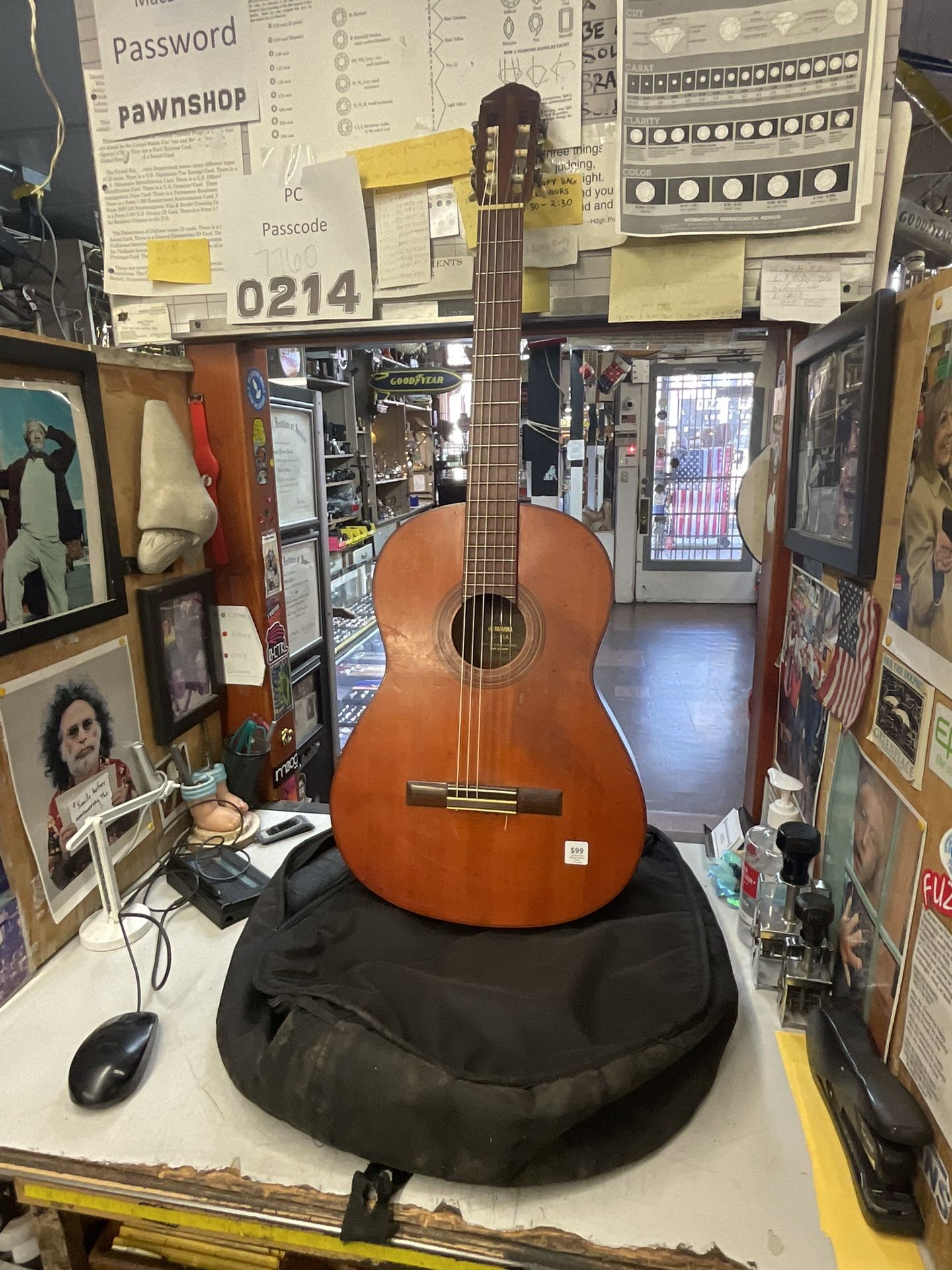 Yamaha G-55A Classical Acoustic Guitar