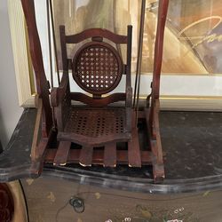 Children’s Mid Century Dolls Swing Chair