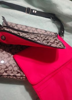Coach diaper bag