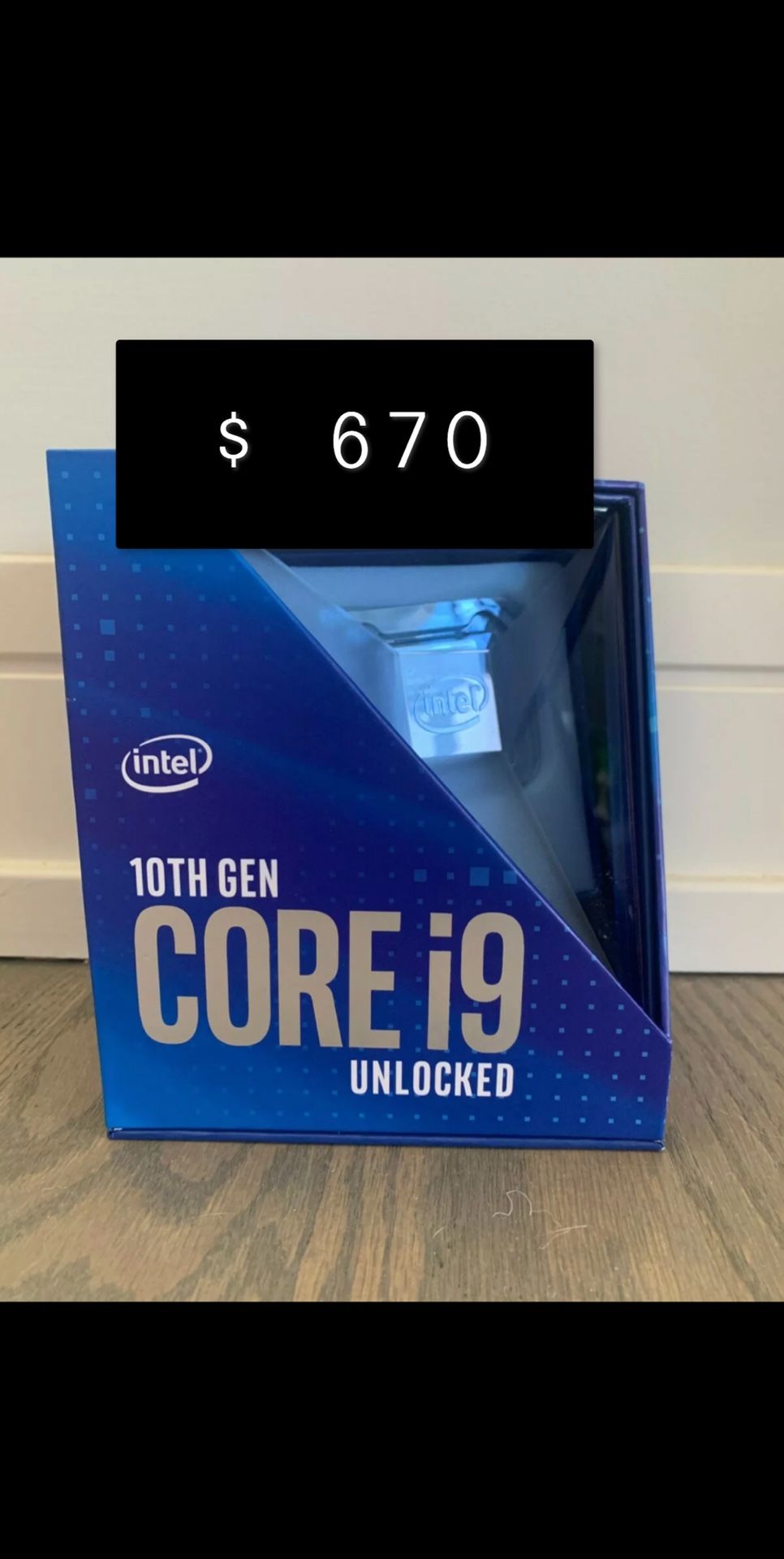 Intel Core i9 10900k 10th Gen Processor Brand New Sealed