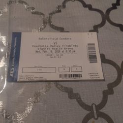 Free Tickets To Condors Today At 630 Comes With Four Tickets 