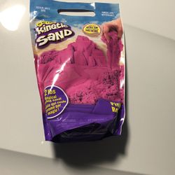Last One!!! Pink Kinetic Sand