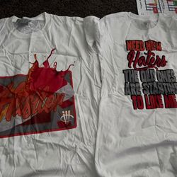 Tshirts Never Worn Ordered Wrong
