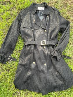 Silky black Fend Trench